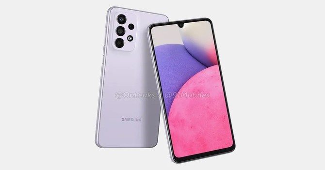 Samsung Galaxy A33 5G in first renderings.  It is a very attractive mid-range smartphone, but it has one major drawback [2]