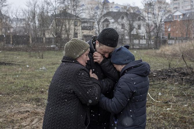 Refugees from Ukraine may suffer from post-traumatic stress disorder (PTSD). 